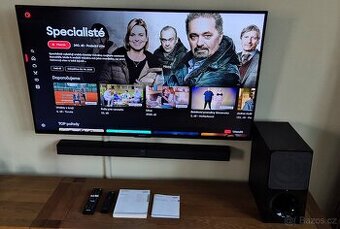 TV 49" + Soundbar SONY