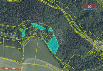 Prodej lesa, 6119 m², Semily