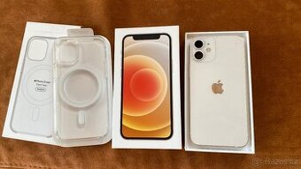 iPhone 12mini 64GB bily, top stav