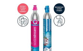 Výměna SodaStream bombiček – prázdná za plnou za 100 Kč