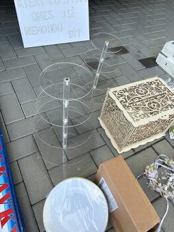 Prodám dekorace na svatbu