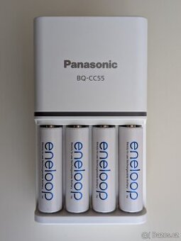 NABÍJEČKA AA/AAA PANASONIC ENELOOP BQ-CC55