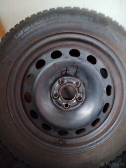 4 zimní pneumatiky na discích Nokian 195/60 R16 99H