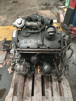 VW Škoda Seat motor 1.9 tdi 74ke