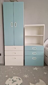 Ikea Smästad sestava tyrkysová možnost i samostatne