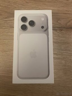 Iphone 17 PRO 256GB stribrny-NOVY, NEROZBALENY-2 ks