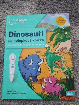 Albi Kouzelné čtení Samolepková knížka Dinosauři