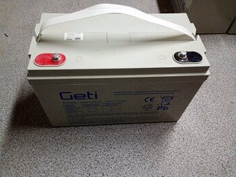 Baterie gelová 12V 100Ah GETI pro soláry