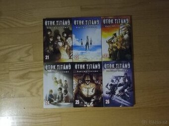 Útok Titánů (Attack on Titan) Díly 21-26 v češtině