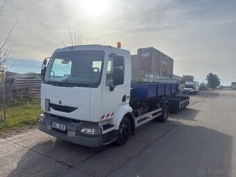 Renault Midlum 180.12 hákový nosič + 2x nový kontejner