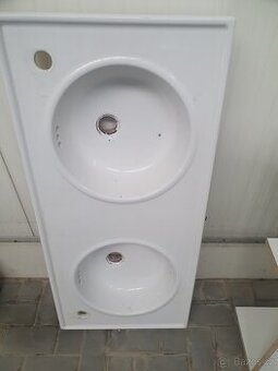 Dvojumyvadlo IKEA 100x48 cm, keramické