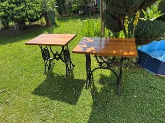 Obdélníkový stůl ze šicího stroje SINGER