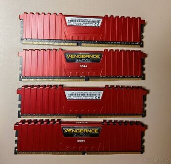 Corsair Vengeance DDR4 32GB kit (4x 8GB) 2666 MHz Cl 16