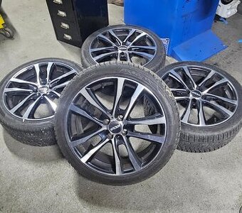 Alu kola 4x100 R17 Zimní Pneu 205/45/R17 88 V