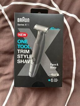 Nový holicí strojek/zastřihovač Braun XT5 series