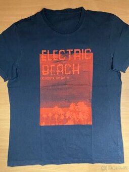 Tričko CA Electric Beach Tmavě Modré Top Stav