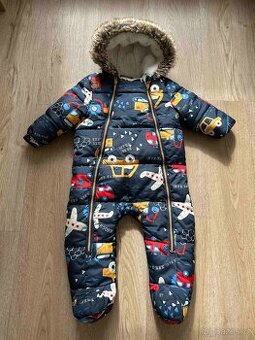 Zimní kombinéza chlapecká 9-12 měs.