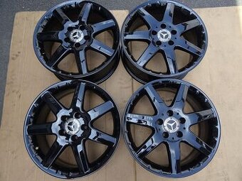 Alu disky origo černý Mercedes, 17", 5x112, ET 54, šířka 7J