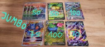 Pokémon Jumbo karty - velké (oversized)