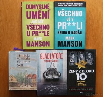 Prodám 5 knih - různé