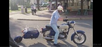 Vzácná, “přechodová” Jawa 350/354 RV 1962 s PAV a starým TP.