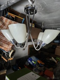 Starý retro,designový lustr Brusel, Zukov 6601/3,