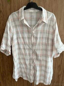 Košile se stříbrnou nitkou vel.L - 1