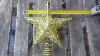 Vánoční dekorace hvězda stromek ozdoby