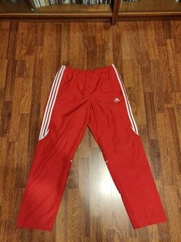 Adidas CLIMAPROOF sportovní kalhoty – vel. L – červené,