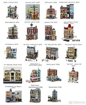 stavebnice z kociek – creator – budovy