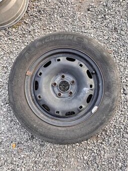 Plechové kola Fabia s pneu michelin