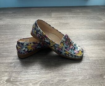 Kožené mokasíny, vel. 41