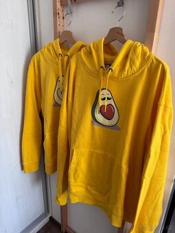 Párové mikiny - pan a paní Avokádo - nové 2XL/3XL