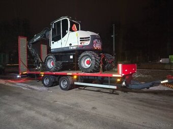 Podvalník, podval, valník, tandem, vlek, přívěs, trailer,