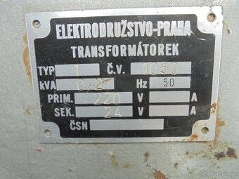 Přenosný transformátor 24V