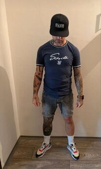 Triko Siksilk modré