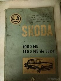 Kniha Škoda 1000 mb