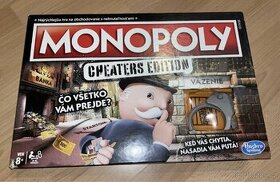 Monopoly Cheaters edition ve slovenštině
