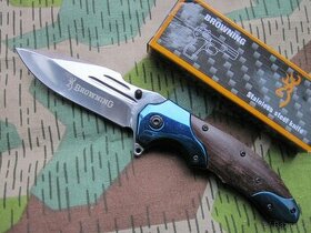Zavírací nůž lovecký BROWNING F 76 střenka dřevo