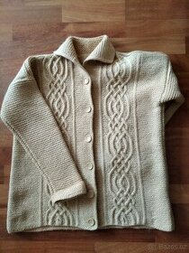 svetr dámský ručně pletený - 1