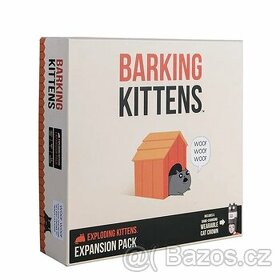 Prodám zábavnou karetní hru Barking Kittens - rozšíření