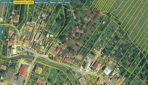 Prodej stavebního pozemku 2.622 m2 v Bystřici pod Lopeníkem