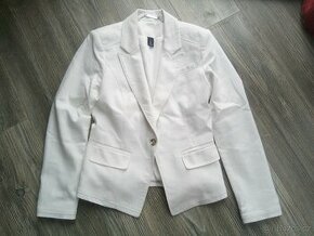 Bílé sako dámské