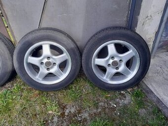 Alu disky + pneu Yaris - 1