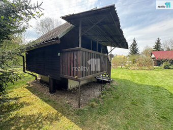 Prodej pozemku 938m2 s chatou 15m2, Město Pelhřimov