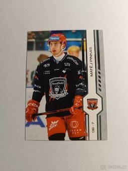 Hokejová kartička ELH Tipsport Matěj Pinkas