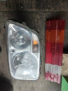 Mercedes Actros MP3 levé světlo,kryt lampy Actros/Axor/Atego