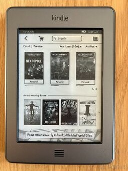 Čtečka Amazon Kindle Touch