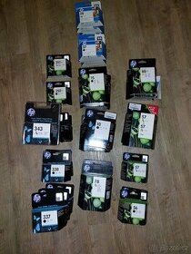 HP cartridge originální, více typů