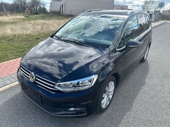 VW Touran 2.0 TDI, Highline, 7míst, tažné, LED, alcantara